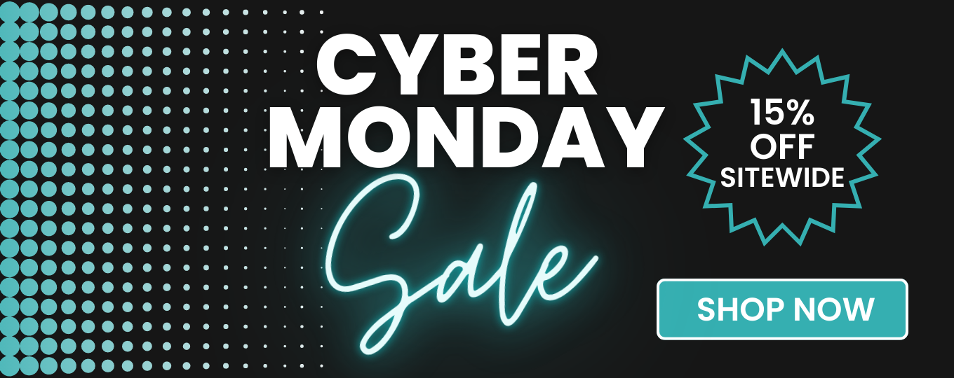 Cyber Monday Sale, 15% off sitewide