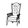 室内装潢图-椅子