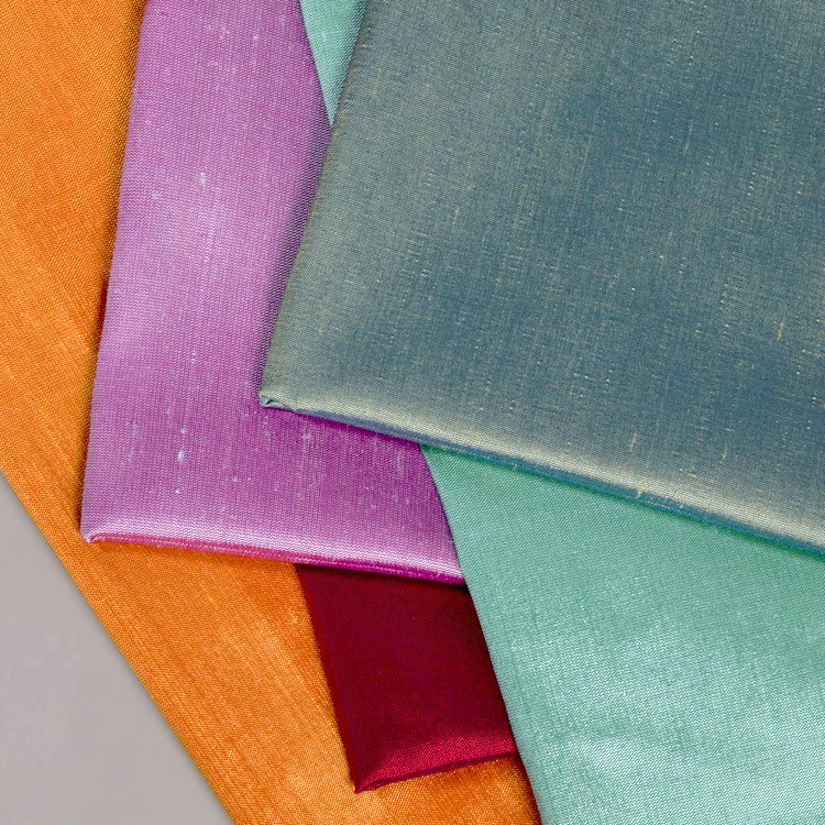 Silk Shantung Drapery Fabric