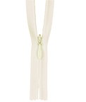 YKK 8" Winter White #2 Closed End Invisible Zipper