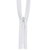 YKK 8" Bright White #2 Invisible Closed End Zipper