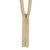YKK 8" Light Beige #2 Closed End Invisible Zipper