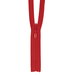 YKK 8" Atom Red #2 Closed End Invisible Zipper