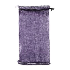 1/4蒲式耳（10磅）紫色网状聚丙烯袋-11“ x 19”