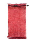 1/4 Bushel (10 lb) Red Mesh Polypropylene Bag - 11" x 19"