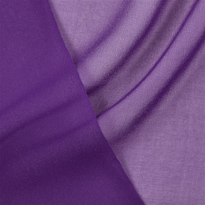 Purple Silk Chiffon Fabric