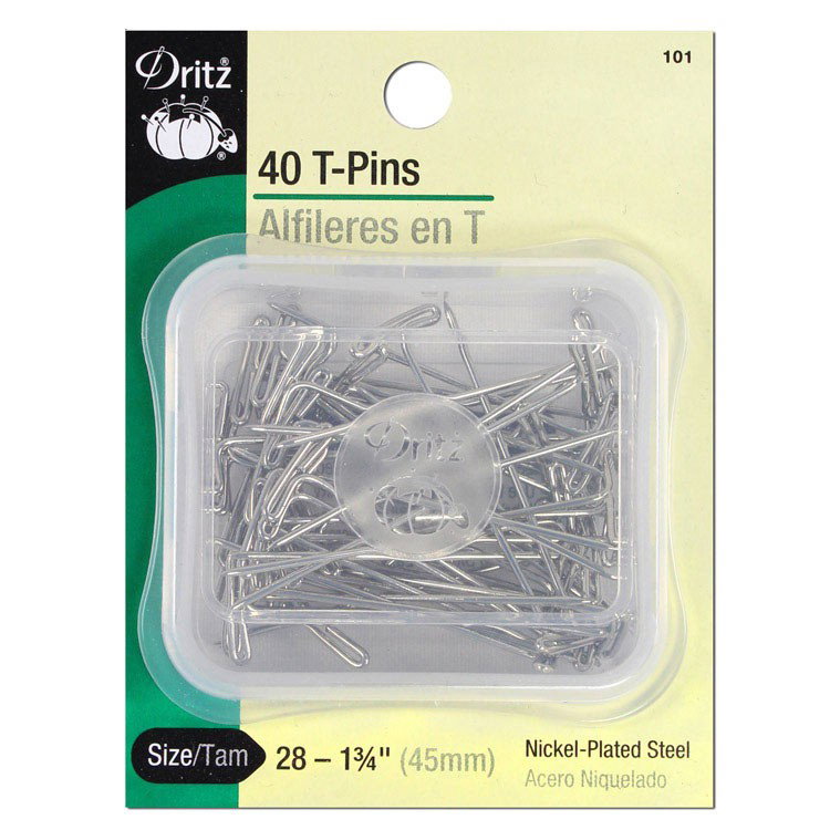 Dritz 40 T-Pins - Size 28