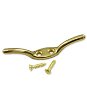 Solid Brass Cord Cleat - 2-3/4"