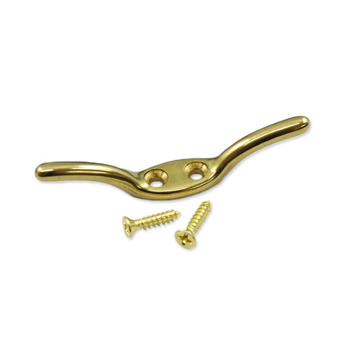 Solid Brass Cord Cleat - 2-3/4&quot;