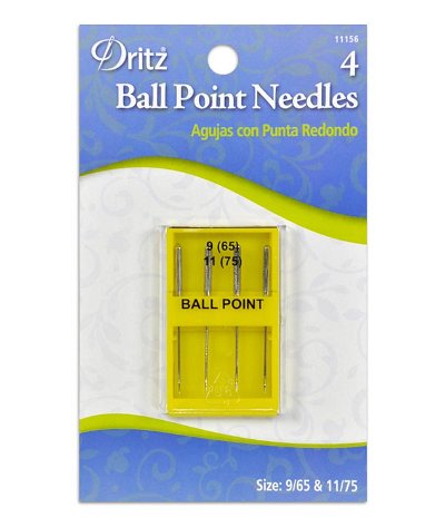 Dritz Ball Point Machine Needles - Size 9/11