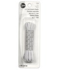 Dritz 1/8" White Soft Stretch Braided Elastic - 4 Yards