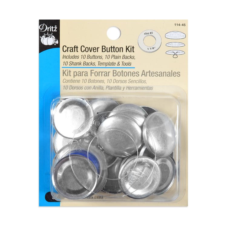 Dritz Craft Cover Button Kit - Size 45