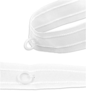 White Austrian Shade Tape - 1" wide 10" spacing