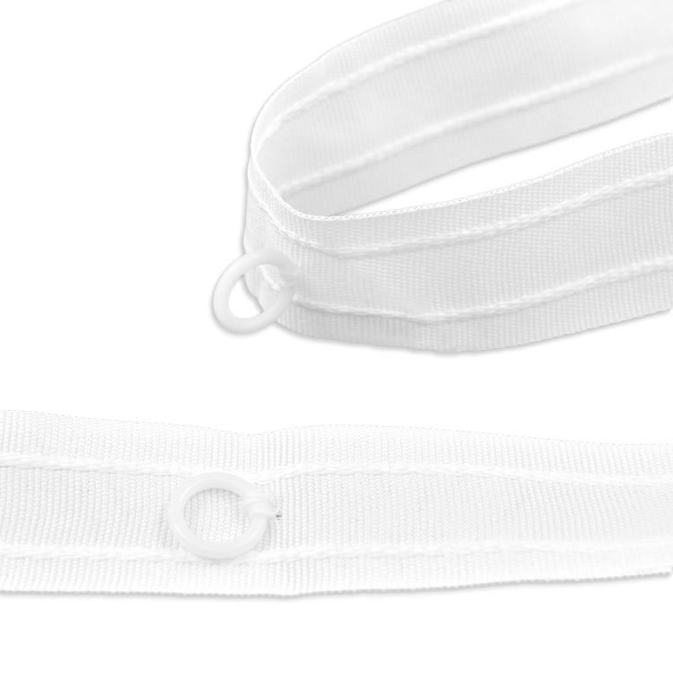 White Austrian Shade Tape - 1" wide 10" spacing