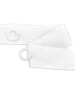 White Roman Shade Tape - 1" Wide, 5" Spacing