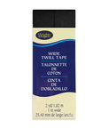 Wrights 1" Black Twill Tape - 2 Yards