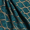 Iman Malta Peacock Fabric - Image 3
