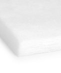 1/2" White Dacron Upholstery Deck Padding - 5 Yards