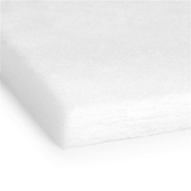 1/2&quot; White Dacron Upholstery Deck Padding - 5 Yards