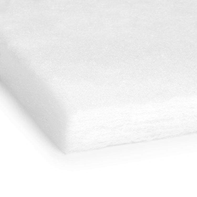 1/2" White Dacron Upholstery Deck Padding - 5 Yards