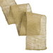 4" Natural Burlap Ribbon - 10 Yards