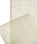 9" Off White Burlap Ribbon - 10 Yards