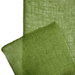 9" Green Burlap Ribbon - 10 Yards