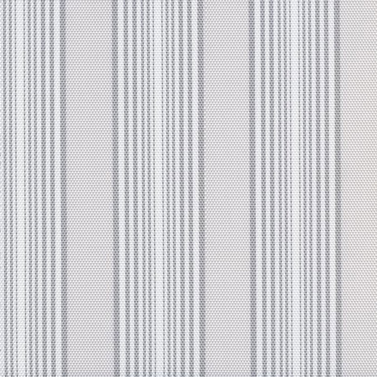 Phifertex Stripes Gradient Cabana Silver Mist Outdoor Vinyl Mesh Fabric