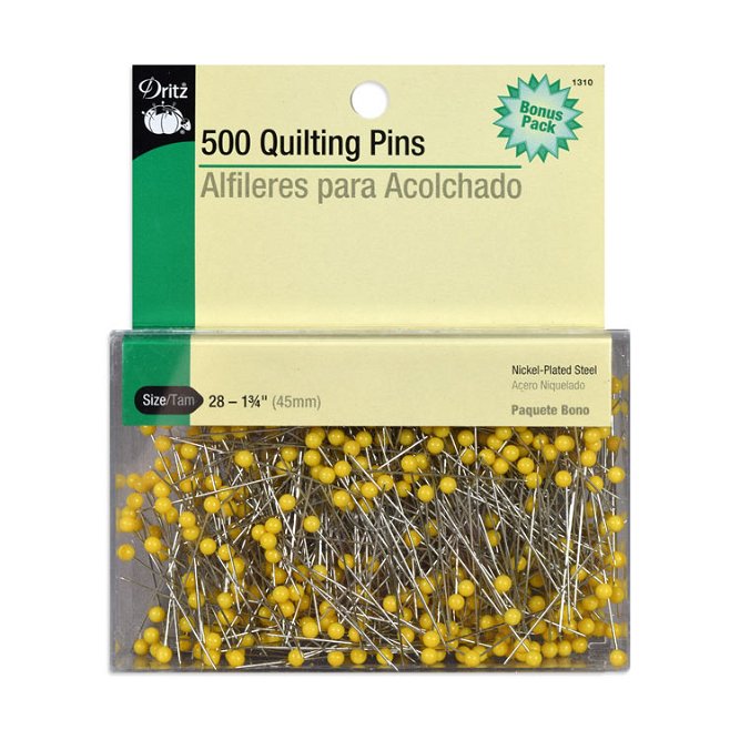 Dritz 500 Quilting Pins - Size 28