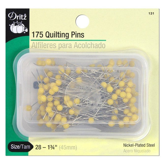 Dritz 175 Quilting Pins - Size 28