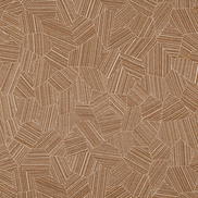 Sunbrella David Rockwell Leaf Structure Copper Fabric