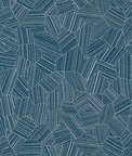 Sunbrella David Rockwell Leaf Structure Lagoon Fabric