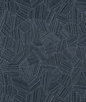 Sunbrella David Rockwell Leaf Structure Indigo Fabric