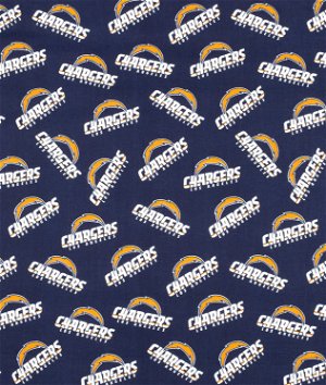 Los Angeles Chargers NFL Cotton Fabric