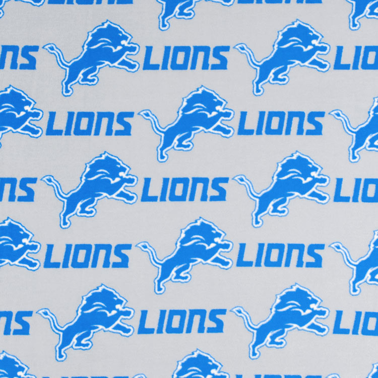 Fabric Traditions Detroit Lions NFL Fleece Fabric