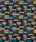 Fabric Traditions Jacksonville Jaguars NFL Cotton Fabric