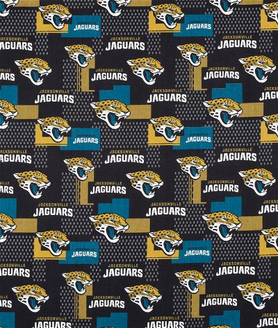 Fabric Traditions Jacksonville Jaguars NFL Cotton Fabric