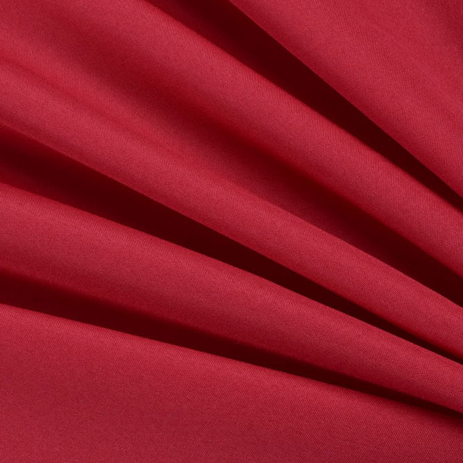 Red Pongee Fabric