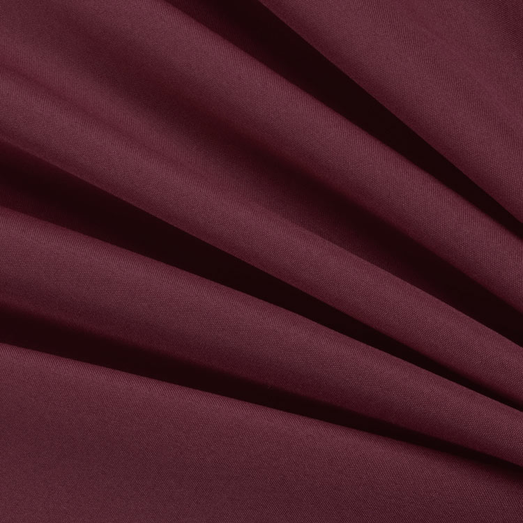 Burgundy Pongee Fabric