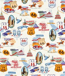 Alexander Henry Route 66 Natural Fabric