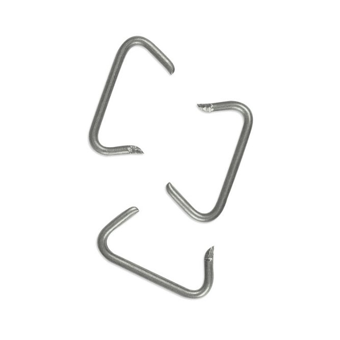 3/4&quot; D-Style Loose Bright Wire Sharp Hog Rings