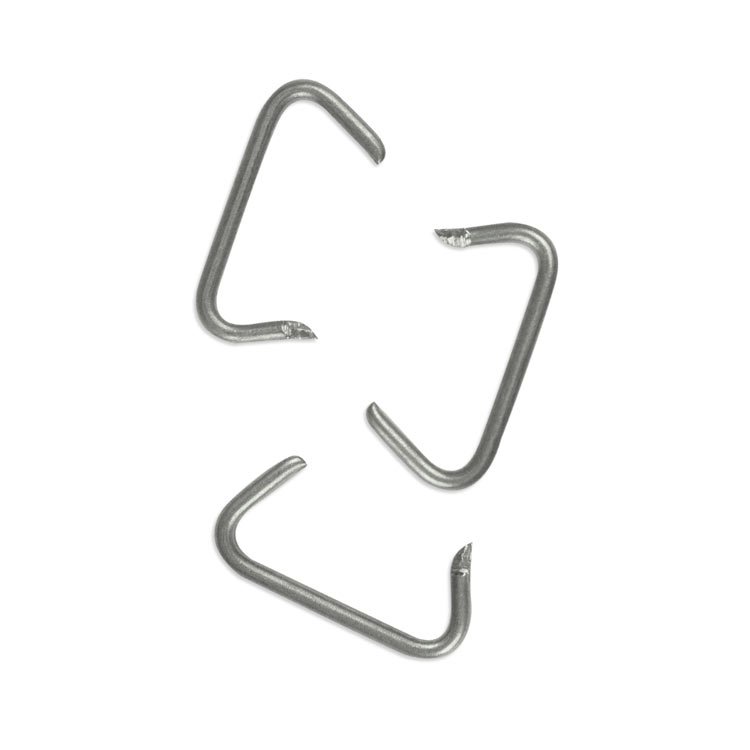 3/4" D-Style Loose Bright Wire Sharp Hog Rings