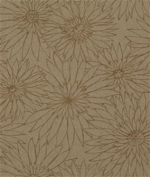 Robert Allen @ Home Fleur Flocked Sandstone Fabric