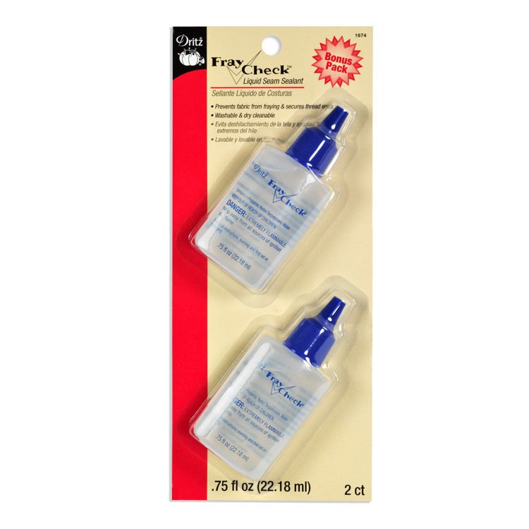 Dritz Fray Check Liquid Seam Sealant 2 Pack