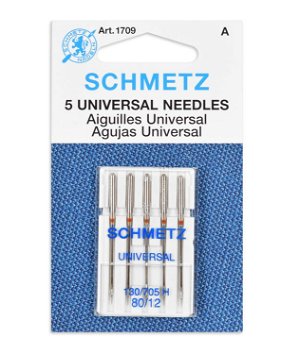 Schmetz通用机器针 - 尺寸80/12