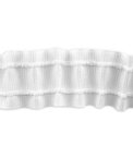 White 2 Cord Shirring Tape - 1"