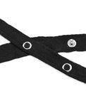 12 Ligne Black Small Snap Tape