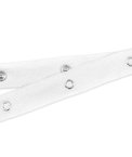 12 Ligne White Small Snap Tape