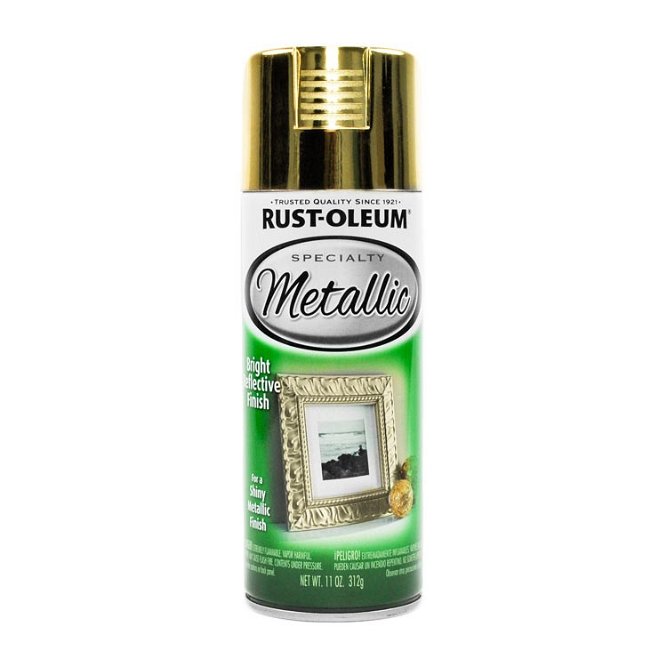 Rust-Oleum Metallic Spray Gold