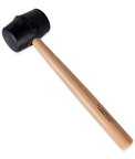 C.S. Osborne #197 Black Rubber Mallet - 2"